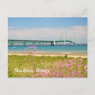Mackinac Bridge "The Big Mac" Postcard