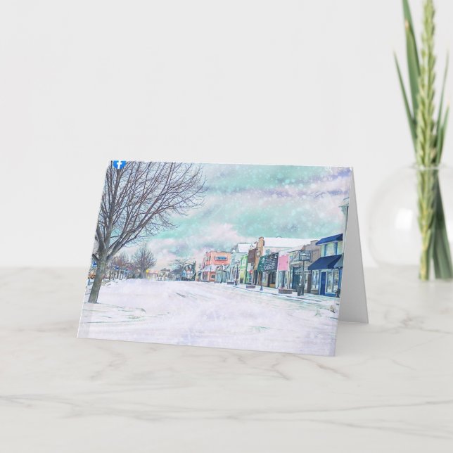 Mackinac CIty Greeting Card (Front)