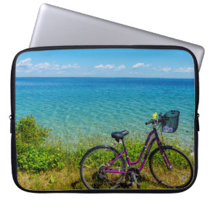 Mackinac Island Bike Laptop Sleeve