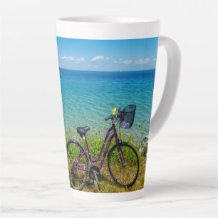 Mackinac Island Bike Latte Mug