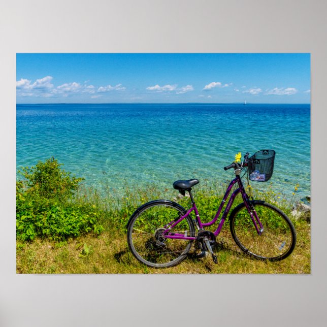 Mackinac Island Bike Poster (Front)