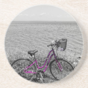 Mackinac Island Bike Selective Colour Coaster