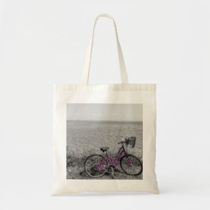 Mackinac Island Bike Selective Colour Tote Bag