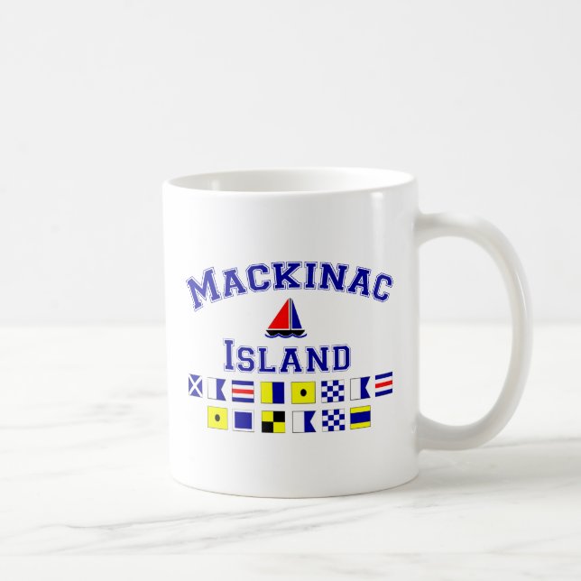 Mackinac Island Coffee Mug (Right)