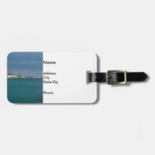Mackinac Island Harbour Luggage Tag