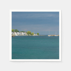Mackinac Island Harbour Napkin