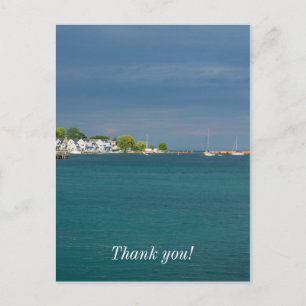 Mackinac Island Harbour Postcard