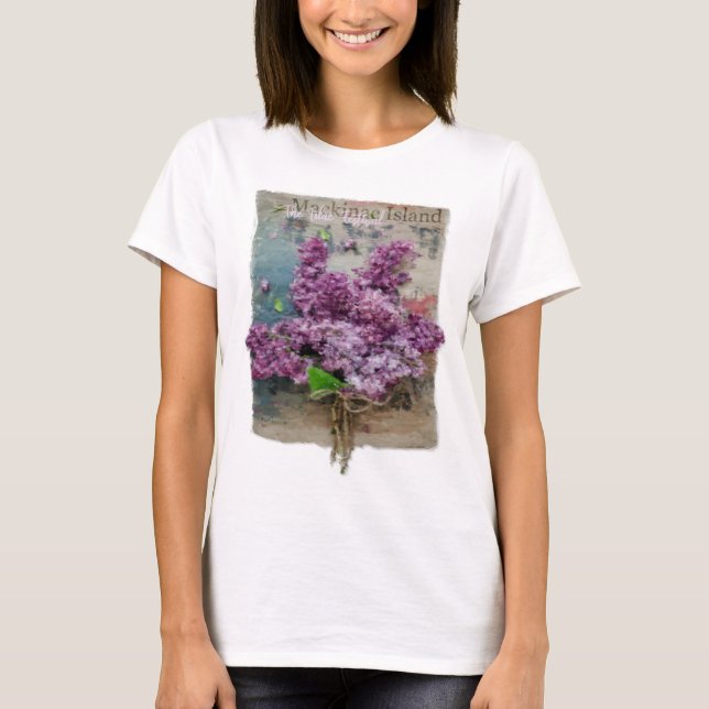 Mackinac Island Lilac Festival T-Shirt (Front)