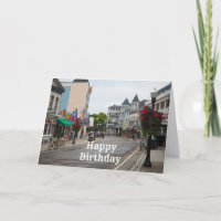 Mackinac Island Main Street Birthday