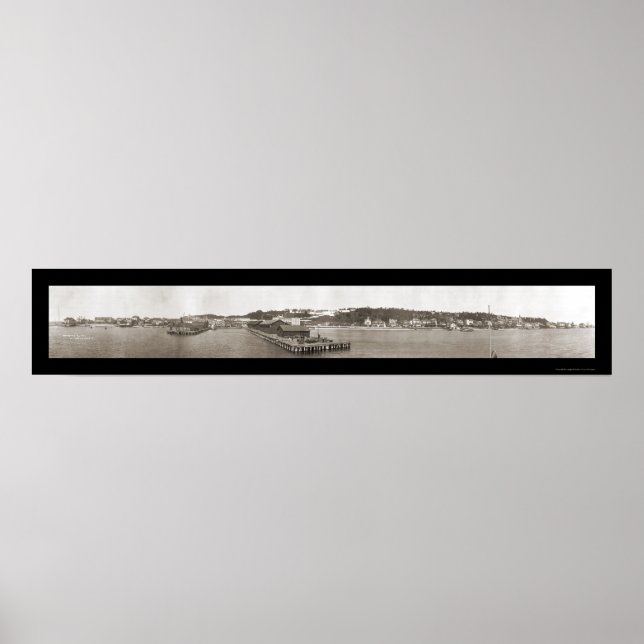 Mackinac Island, MI Photo 1910 Poster (Front)