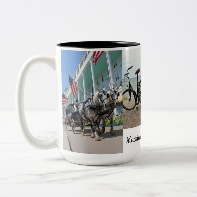 Mackinac Island, Michigan Mug (Left)