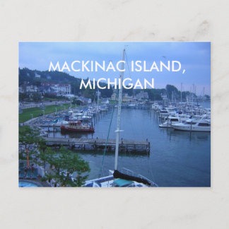 MACKINAC ISLAND, MICHIGAN POST CARD