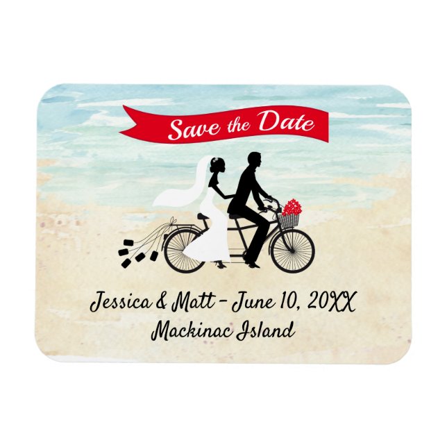 Mackinac Island Save the Date Magnet (Horizontal)