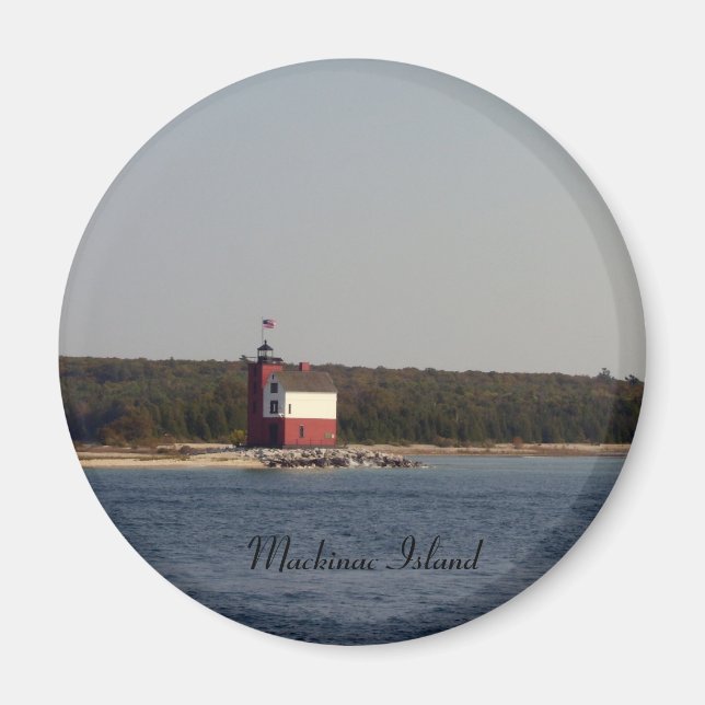 Mackinac Island Series Magnet (Front)
