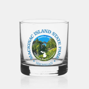 Mackinac Island SP Whiskey Glass