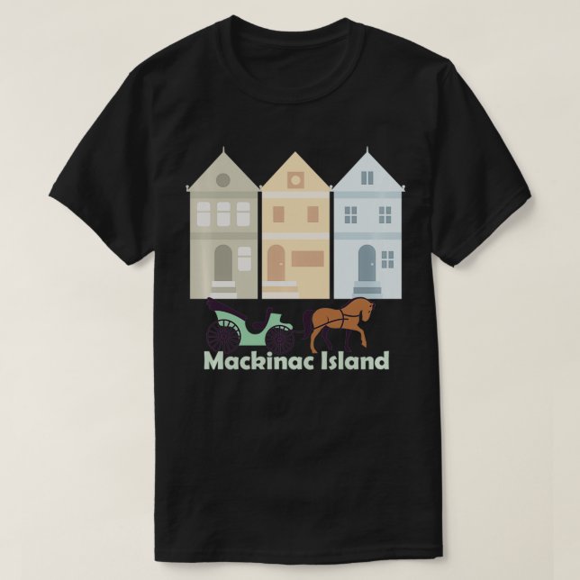 Mackinac Island  T-Shirt (Design Front)