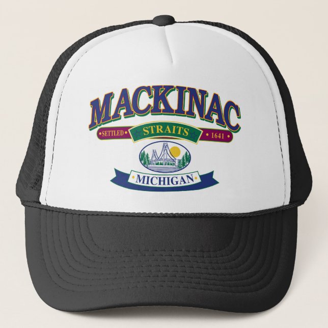Mackinac Island Trucker Hat (Front)