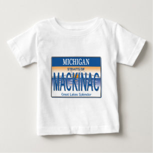 Mackinac License Baby T-Shirt