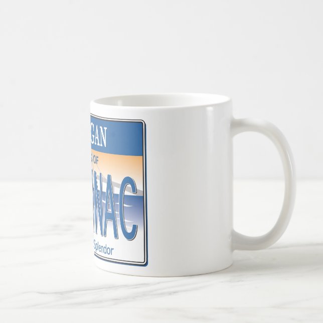 Mackinac License Coffee Mug (Right)