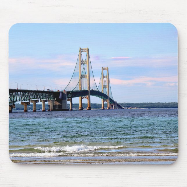 Mackinaw Bridge Mousepad (Front)