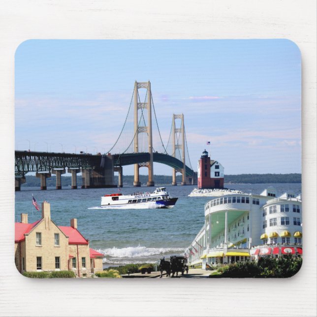 Mackinaw Bridge Mousepad (Front)