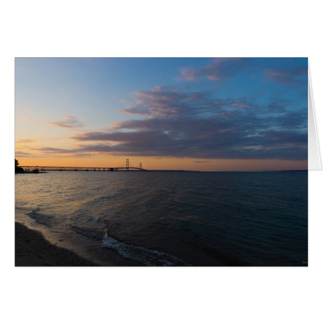 Mackinaw City Dusk (Front Horizontal)