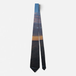 Mackinaw City Dusk Neck Tie