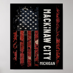 Mackinaw City Michigan Poster
