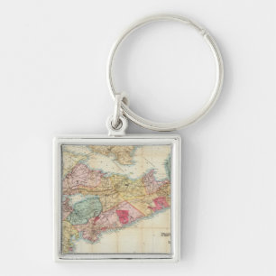 Mackinlay's map of the Province of Nova Scotia 2 Key Ring