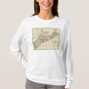 Mackinlay's map of the Province of Nova Scotia 2 T-Shirt