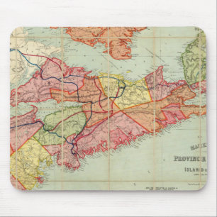 Mackinlay's map of the Province of Nova Scotia 4 Mouse Pad