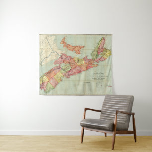 Mackinlay's map of the Province of Nova Scotia 4 Tapestry