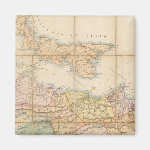 Mackinlay's map of the Province of Nova Scotia Magnet