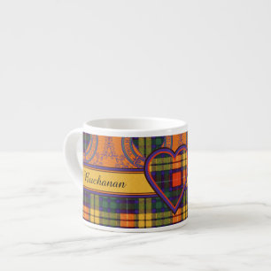 MacKinley clan Plaid Scottish kilt tartan Espresso Cup