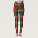 Mackinnon Plaid Tartan Scottish Clan Pattern Leggings<br><div class="desc">Upgrade your traditional winter wardrobe with these bold,  colourful,  and quality Scottish clan MacKinnon tartan plaid leggings. Great for the holidays and perfect for winter activities,  training,  or workouts</div>