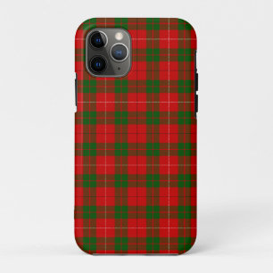 MacKinnon tartan red green plaid iPhone 11 Pro Case