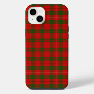MacKinnon tartan red green plaid iPhone 14 Plus Case