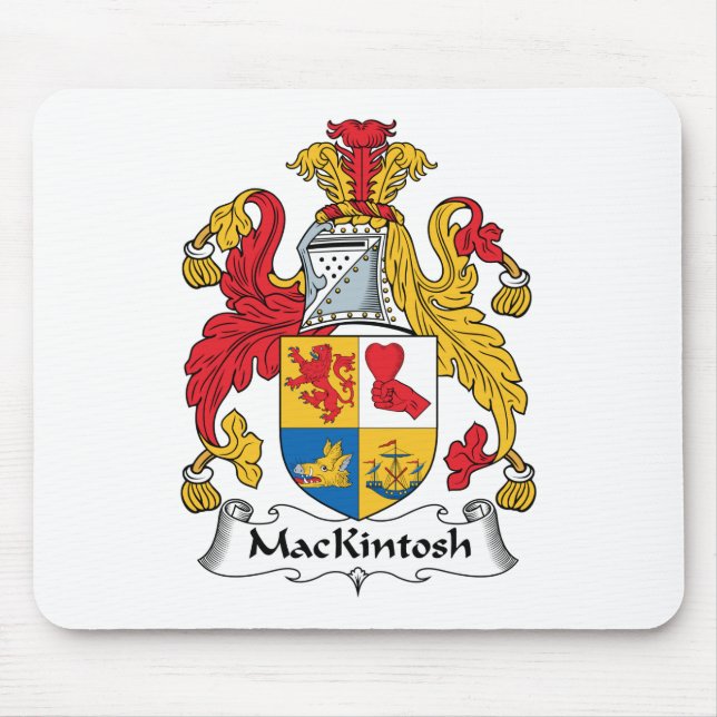 MacKintosh Family Crest Mouse Pad (Front)
