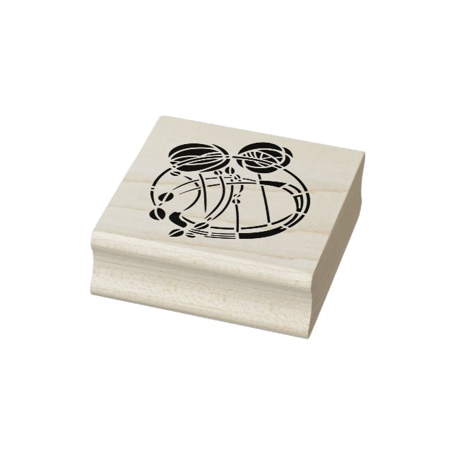 Mackintosh Glasgow Roses Rubber Stamp (Stamp)