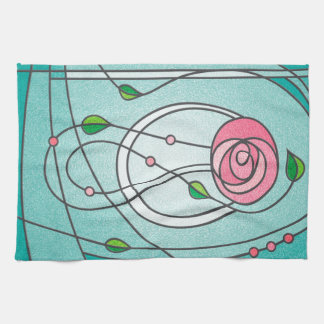 Mackintosh Rose Tea Towel