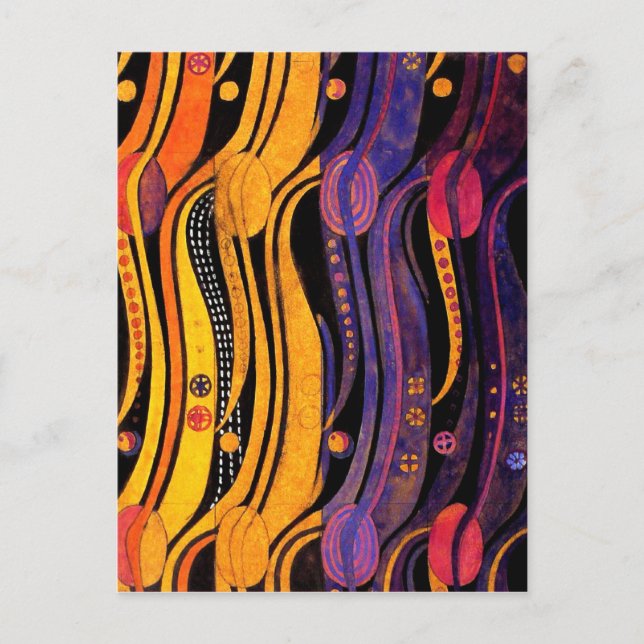 Mackintosh: Tulips Design Postcard (Front)