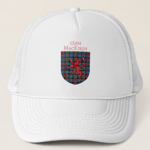 MacKirdy Tartan Scottish Plaid Lion Rampant Trucker Hat