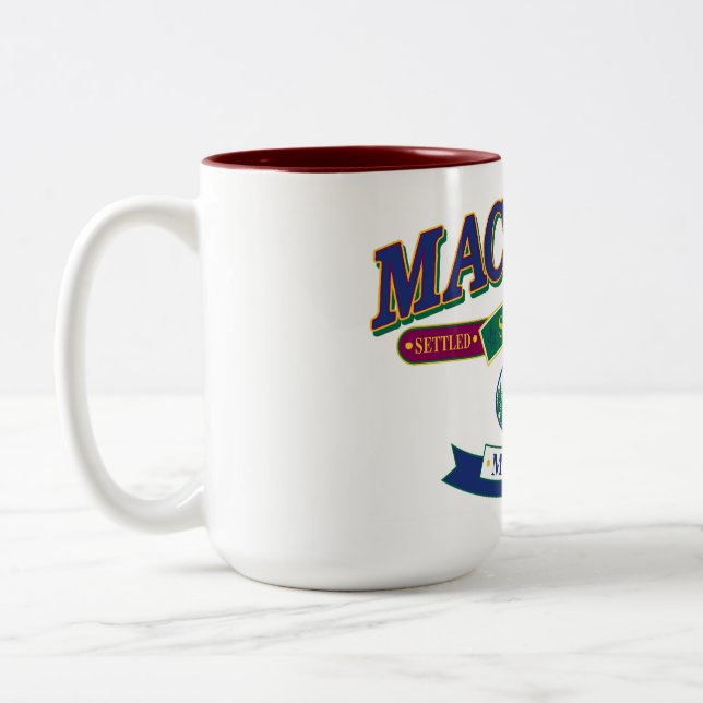 Macksie Two-Tone Coffee Mug (Left)