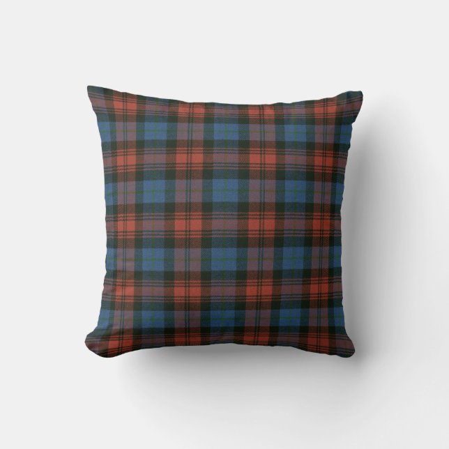 MacLachlan Ancient Original Scottish Tartan Cushion (Front)