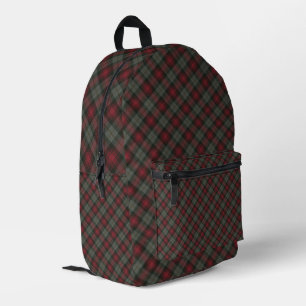 MacLachlan Ancient Scottish Tartan  Printed Backpack
