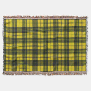 MacLachlan Dress Original Scottish Tartan Throw Blanket