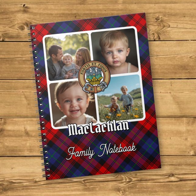 MacLachlan Family Photo Collage Notebook (Creator Uploaded)