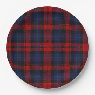 MacLachlan Tartan Paper Plate