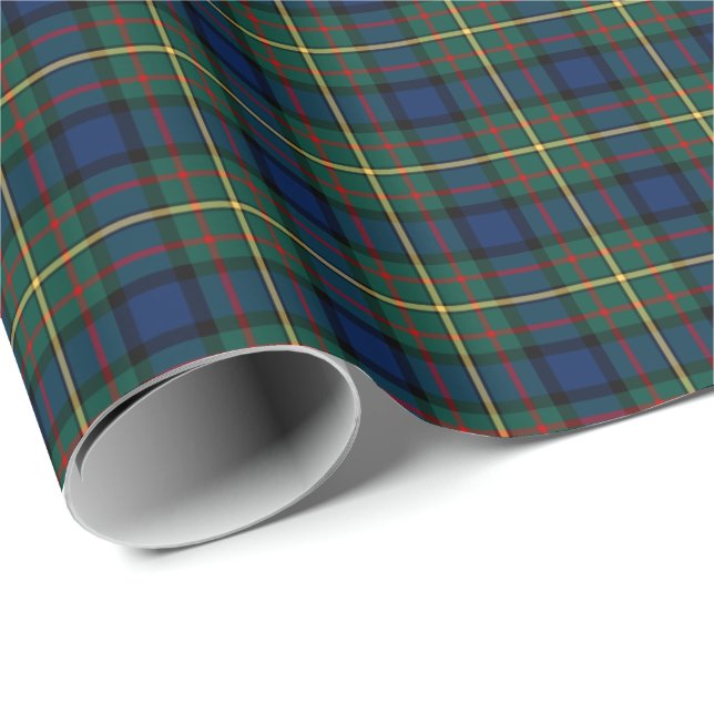 MacLaren Clan Tartan Wrapping Paper (Roll Corner)