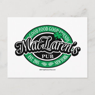MacLaren's Pub Postcard